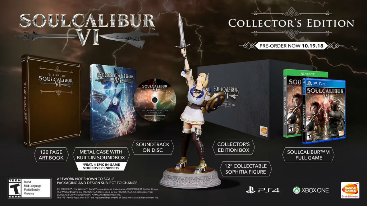 E3 2018: Bandai Namco Announces Release Date And Collector’s Edition For Soulcalibur VI