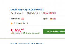 Devil May Cry 5 Has Now Been Listed By An Austrian Retailer