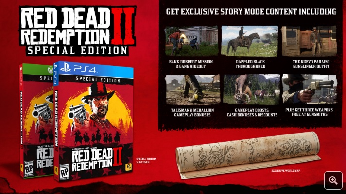 Several Special Editions And Pre-order Bonuses Revealed For Red Dead Redemption 2