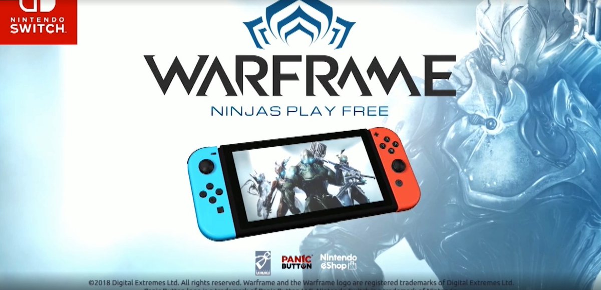 Warframe Is Now Shooting Onto The Nintendo Switch Console