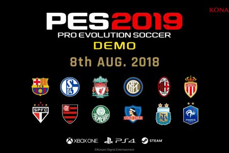 Konami Announces Official Release Date For PES 2019 Demo