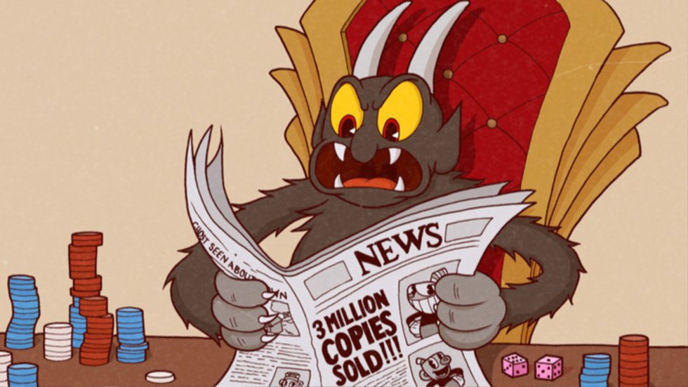 Studio MDHR announces that Cuphead has sold over 3 million copies worldwide