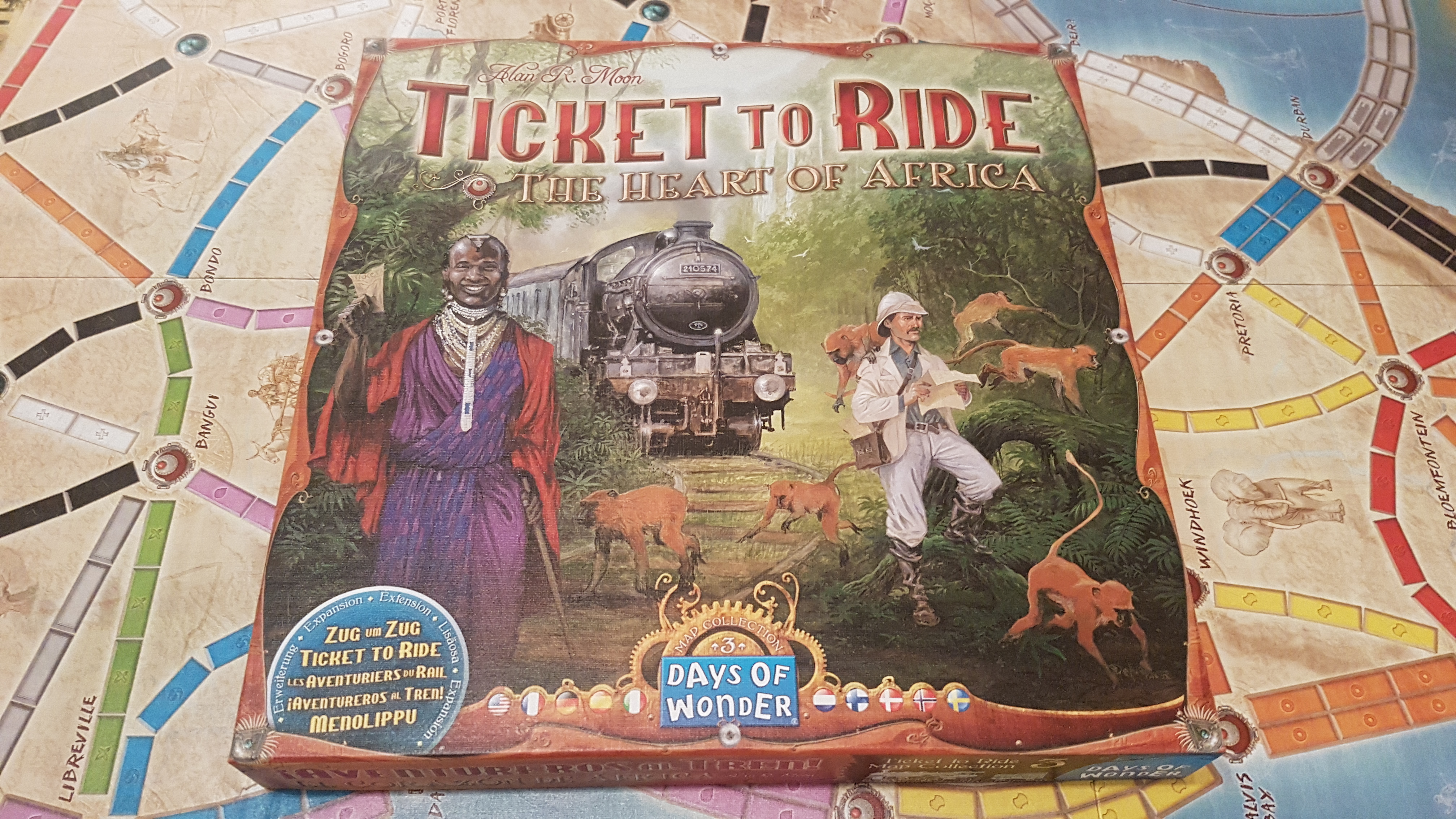 Ticket To Ride Heart Of Africa Review – New Continent, New Mechanics
