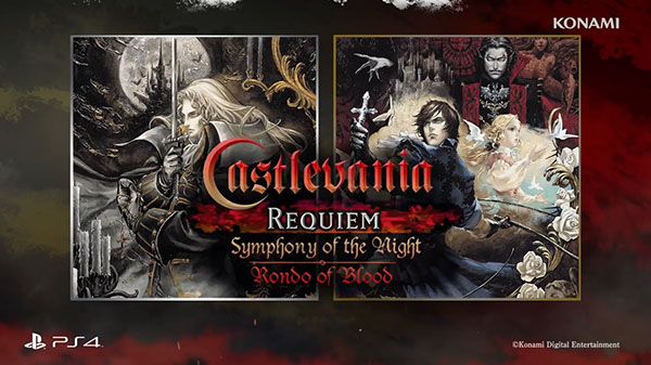 Castlevania Requiem: Symphony of the Night & Rondo of Blood announced for PlayStation 4