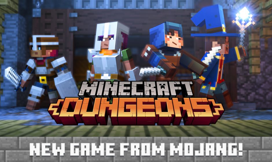 Minecraft: Dungeons announced for PC; launches in 2019