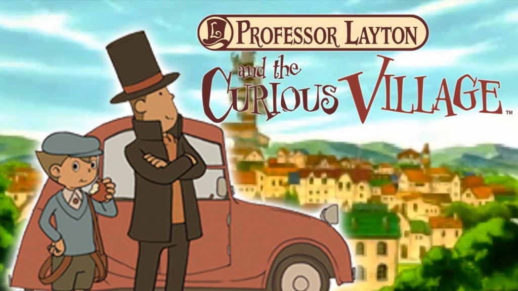 Professor Layton and the Curious Village HD now available for iOS and Android