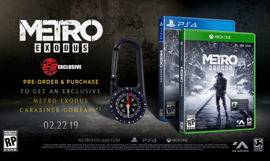 Gamestop And EB Games Exclusive Pre-order Bonus For Metro Exodus Revealed
