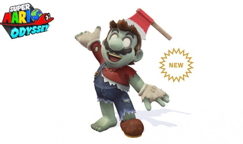 Super Mario Odyssey celebrates Halloween with a new Zombie costume