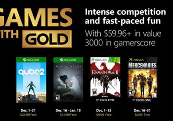 Xbox Live Games with Gold Free Games for December 2018 announced