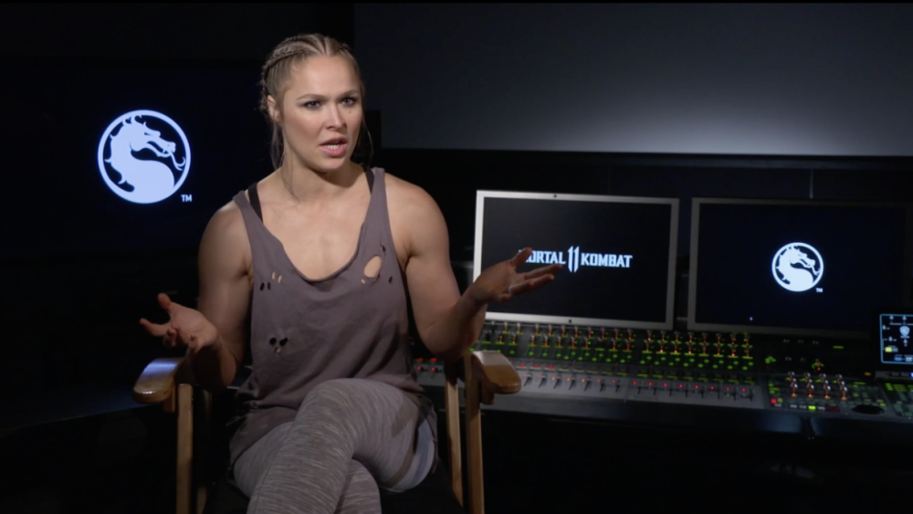 WWE Superstar Ronda Rousey Is Sonya Blade In Mortal Kombat 11