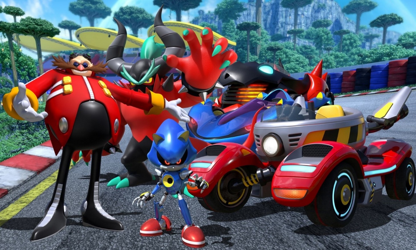 Team Eggman Is Driving To Team Sonic Racing