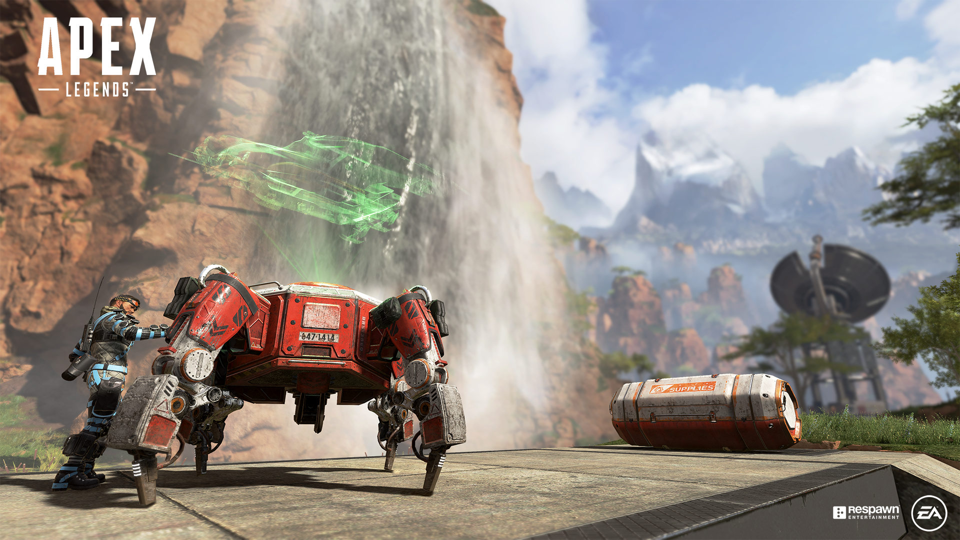 Apex Legends, a Titanfall-based free-to-play battle royal game, now available