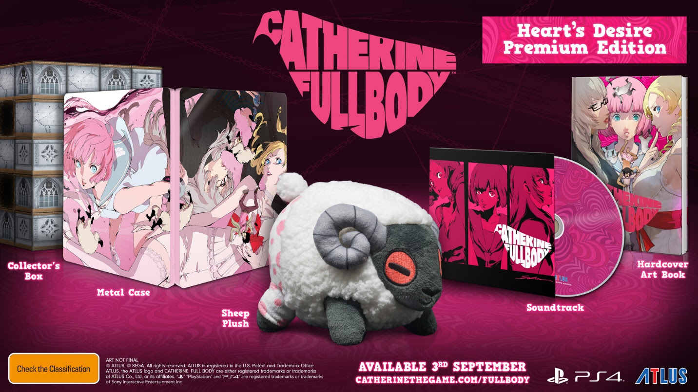 Release Date Announced For Catherine: Full Body