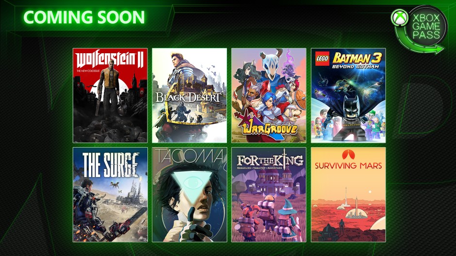 Xbox Game Pass for May 2019: Wolfenstein II: the New Colossus, The Surge, and more