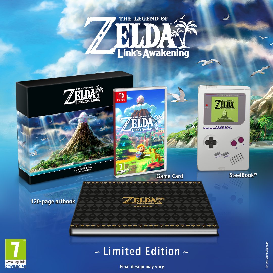 The Legend of Zelda: Link’s Awakening Limited Edition for Europe revealed