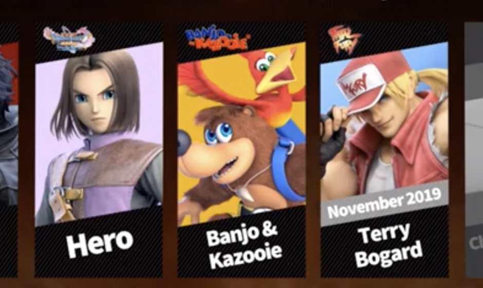 Banjo-Kazooie Joins Super Smash Bros. Ultimate Today; Terry Bogard Confirmed as the Next Fighter