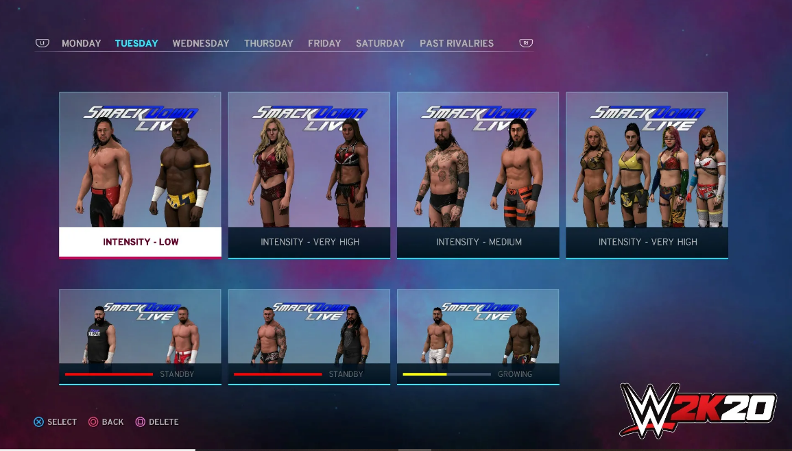 Universe Mode Details In WWE 2K20