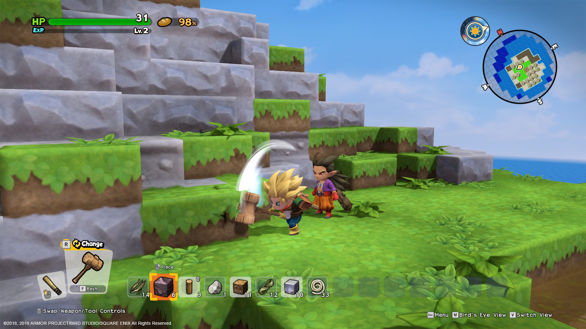 Dragon Quest Builders 2 coming to PC via Steam