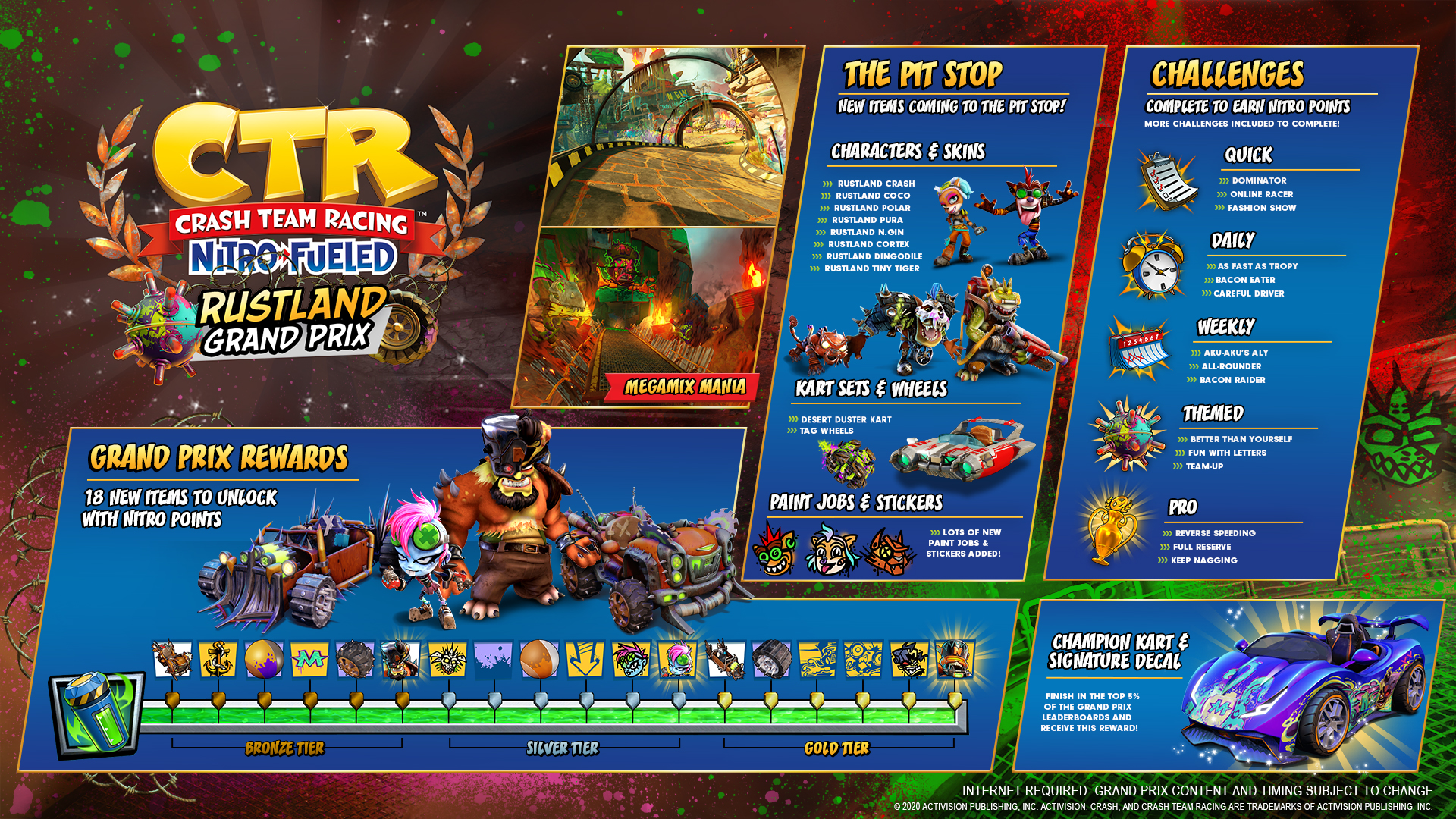 Crash Team Racing Nitro-Fueled ‘Rustland Grand Prix’ starts tomorrow, January 16