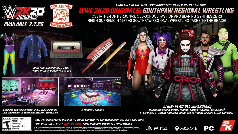 WWE 2K20 1.07 Update Patch Notes Slam Out