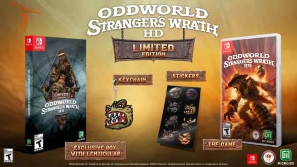 Oddworld: Stranger’s Wrath HD for Switch getting physical edition on May 26