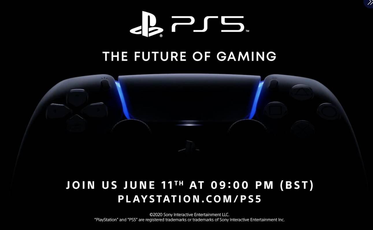 PS5 Reveal Event Rescheduled to June 11