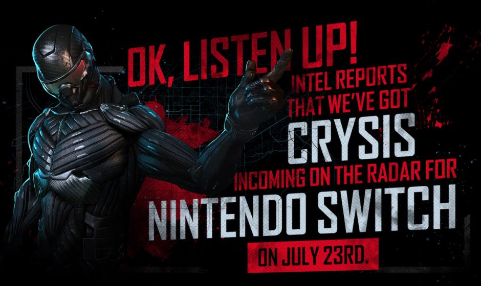Crysis Remastered for Switch coming July 23