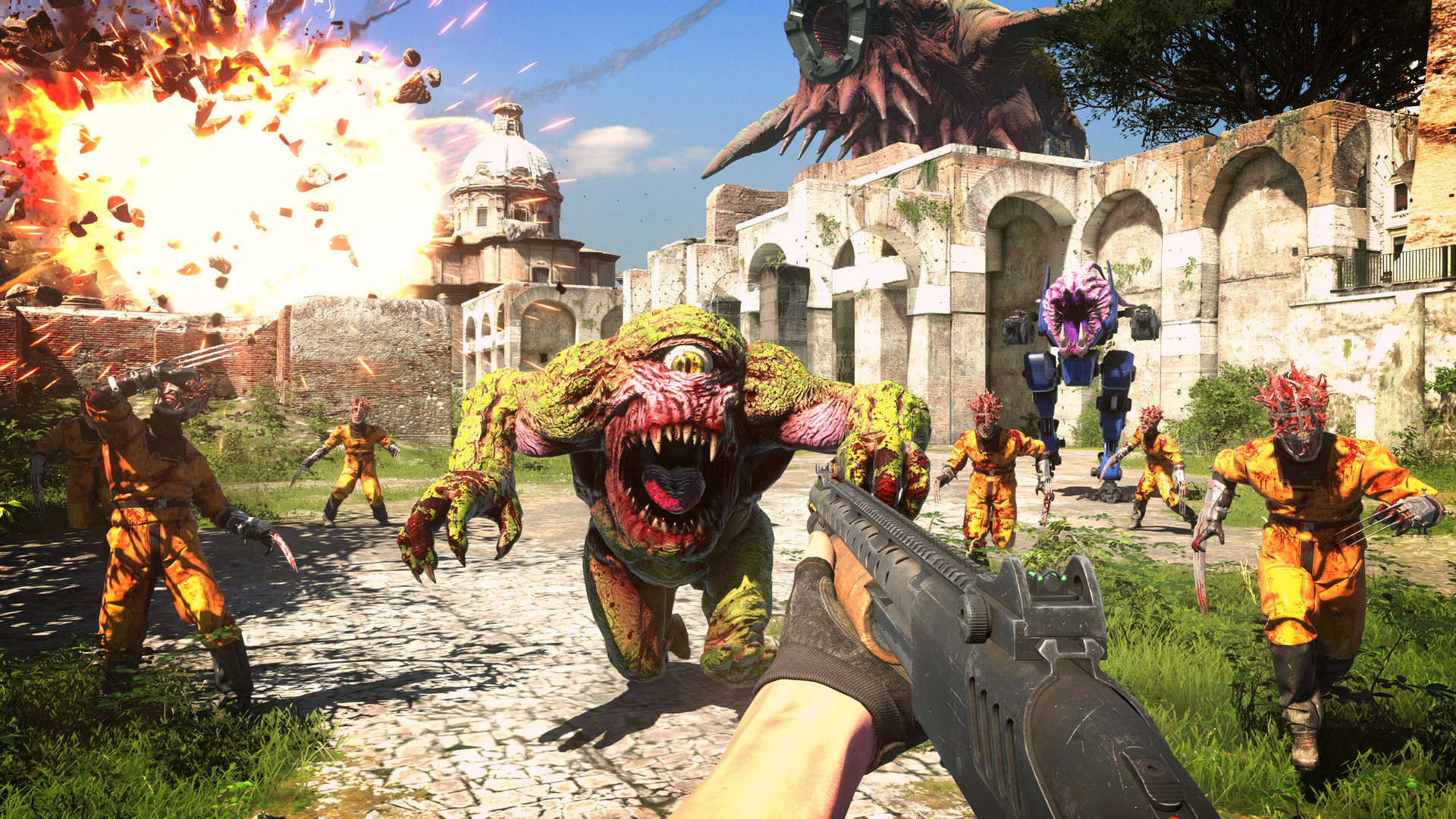 Serious Sam 4 delayed til next month
