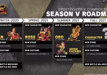 Street Fighter V Season 5 DLC Roadmap Revealed