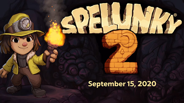 Spelunky 2 Releases September 15 on PS4 and PC Shortly After