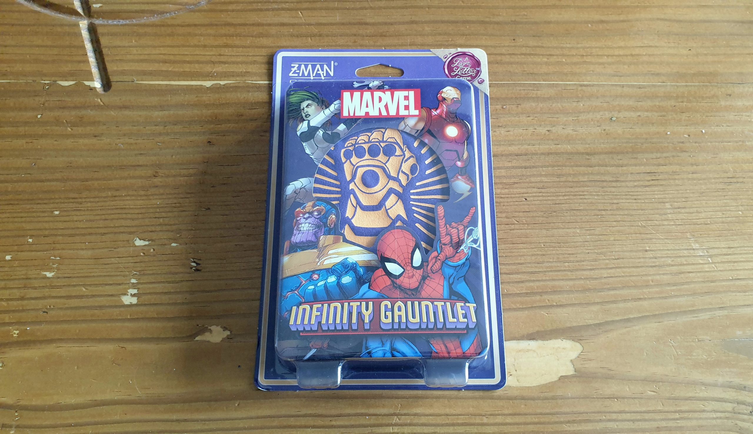 Marvel Infinity Gauntlet: A Love Letter Game Review