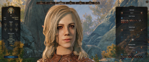 Baldur’s Gate III Early Access reveals details on races/subraces and classes