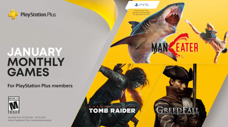 Free PlayStation Plus January 2021 Games Revealed