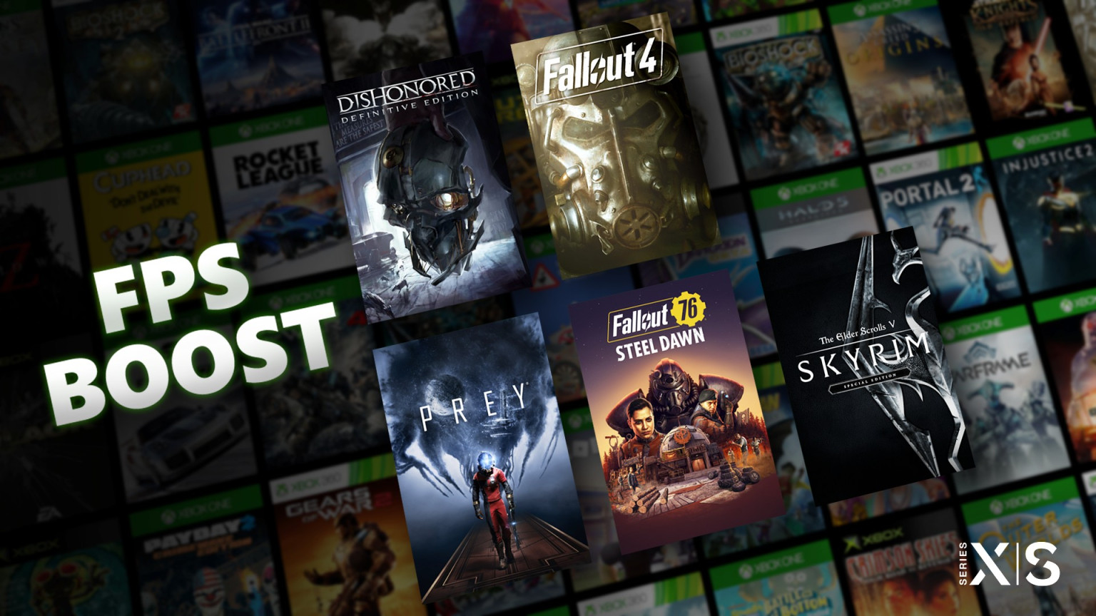 Five Bethesda titles get the FPS Boost treatment on Xbox Series today