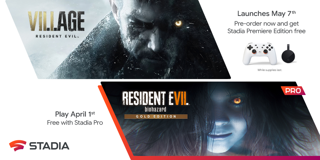 Resident Evil Village coming to Stadia