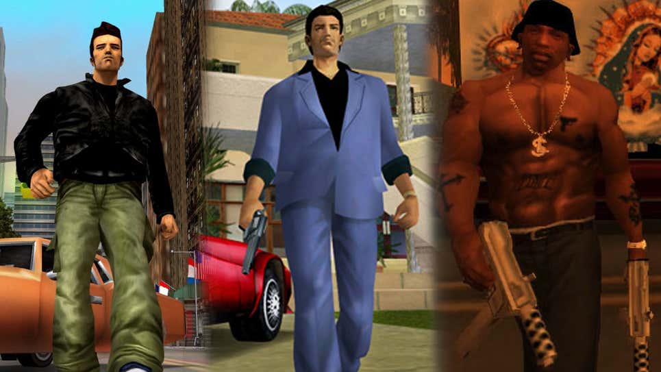 GTA 3, Vice City And San Andreas Are Getting Remastered