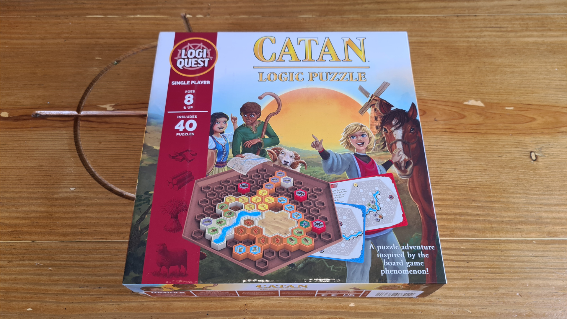 Logiquest Catan Logic Puzzle Review