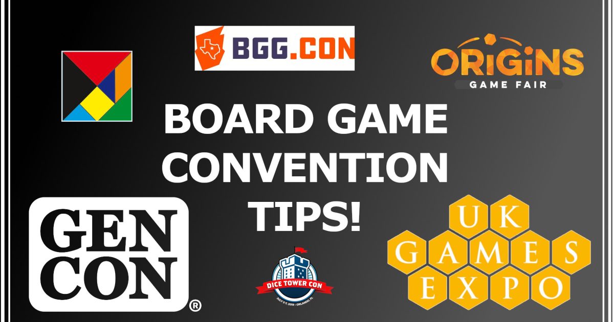 Top Board Game Convention Tips! UKGE 2022