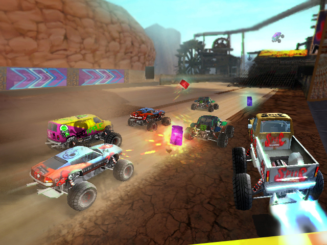 monster 4x4 stunt racer wii