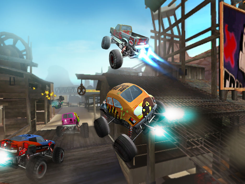 monster 4x4 stunt racer wii