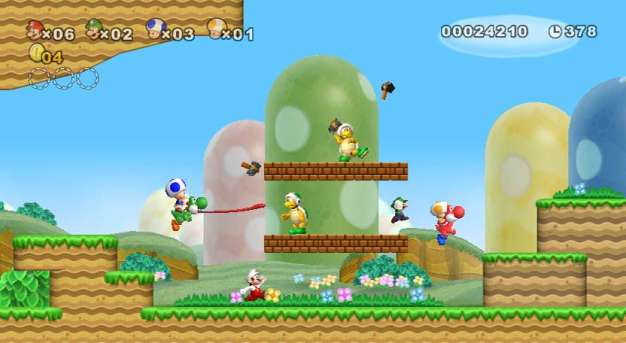 new super mario bros wii 2009