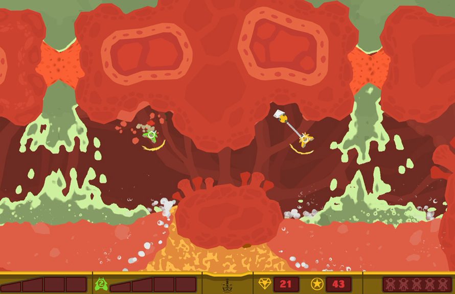 Pixeljunk Shooter 2 Review Just Push Start