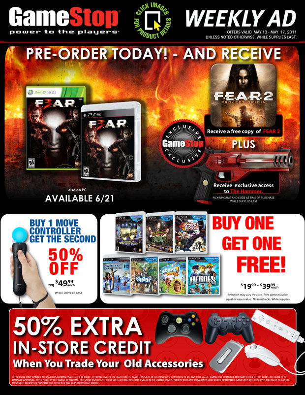 gamestop move controllers