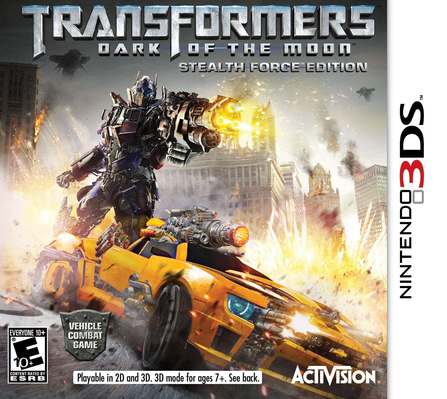 Transformers: Dark of the Moon 3DS Review