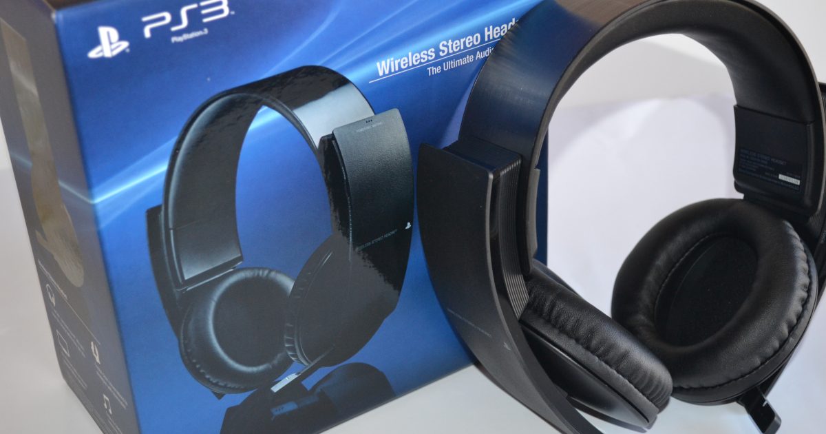 Official PS3 Wireless Stereo Headset Unboxing