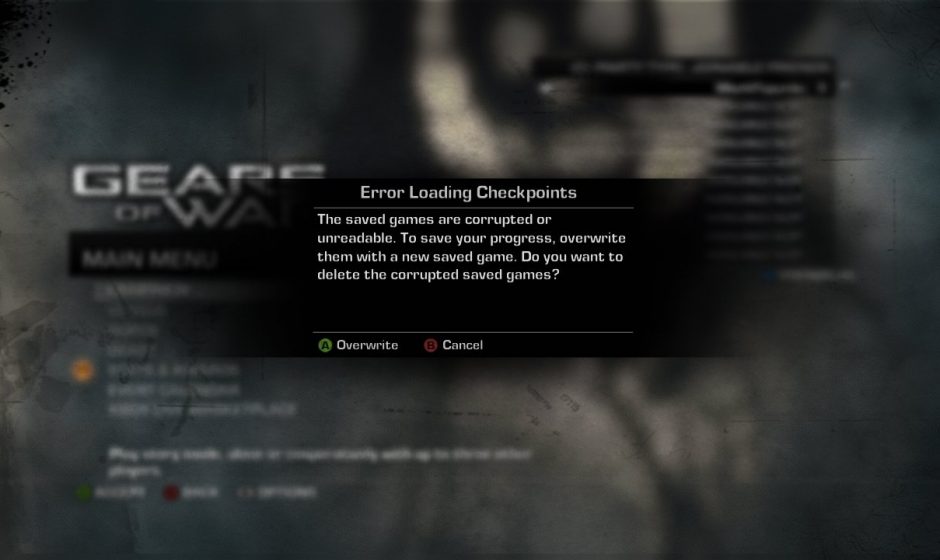 Gears of War 3 Gets Day One Patch, Corrupts Game Saves