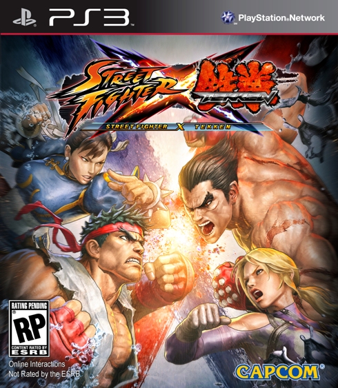 Capcom Release Street Fighter X Tekken Cover Art