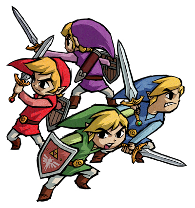 Get the Free Zelda: Four Swords on the DSi Shop this September