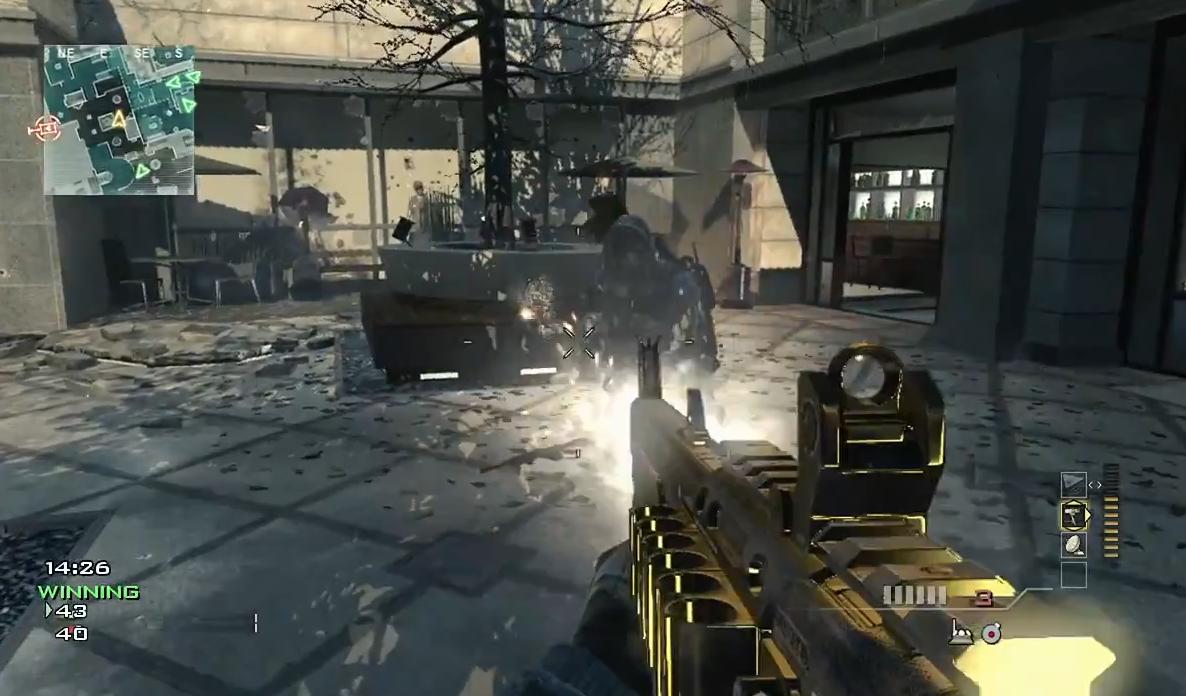 First Modern Warfare 3 Golden Gun Gameplay