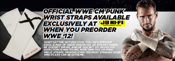 JB Hi Fi Pre-order Incentive Revealed For WWE ’12